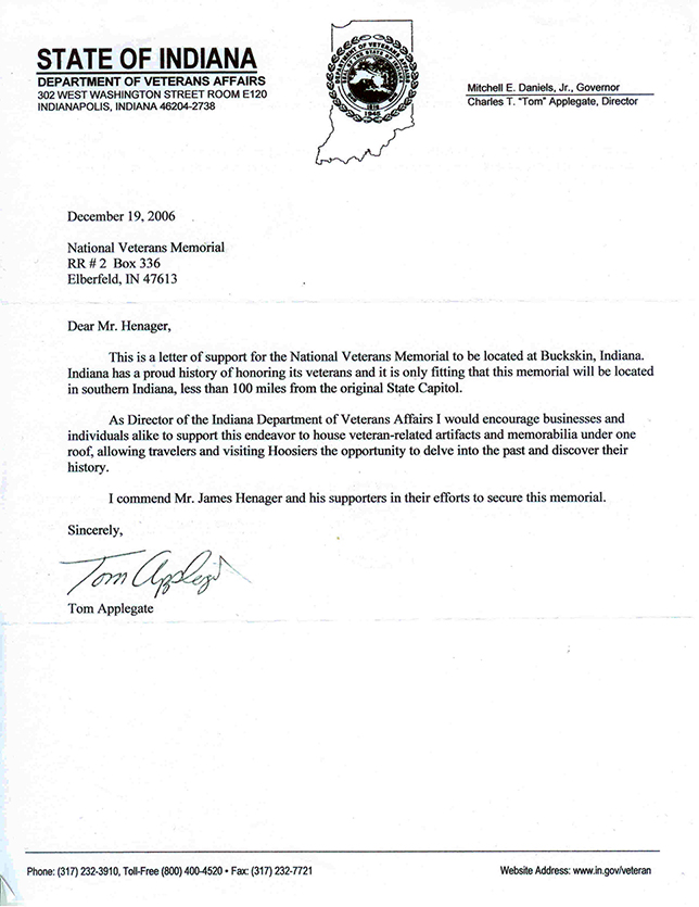 what is a support letter