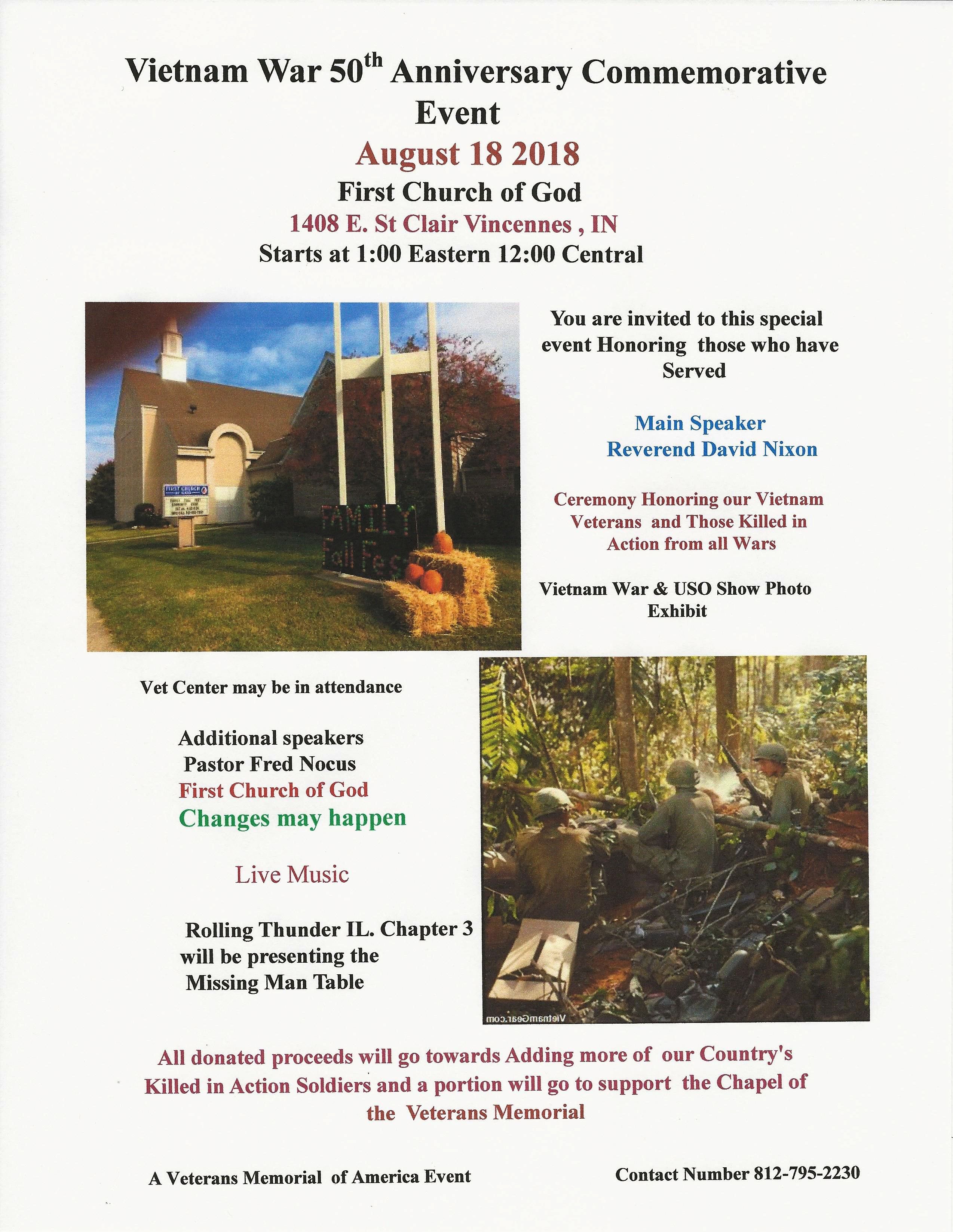 Vietnam War 50th Anniversary Commemorative Event Vietnam War 50th Anniversary Commemorative Event